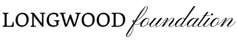 Longwood Foundation Logo, black title text.